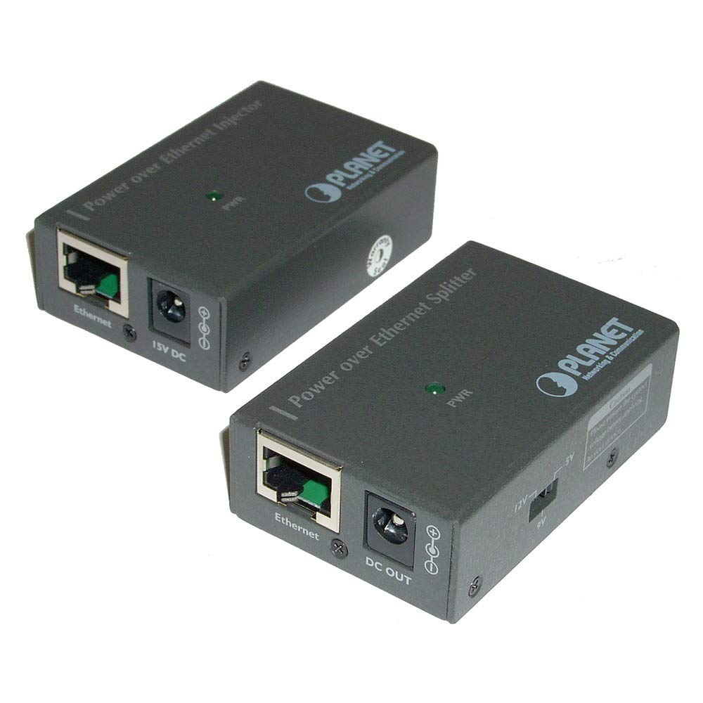 Kit Power Over Ethernet (PoE Injector + Splitter)