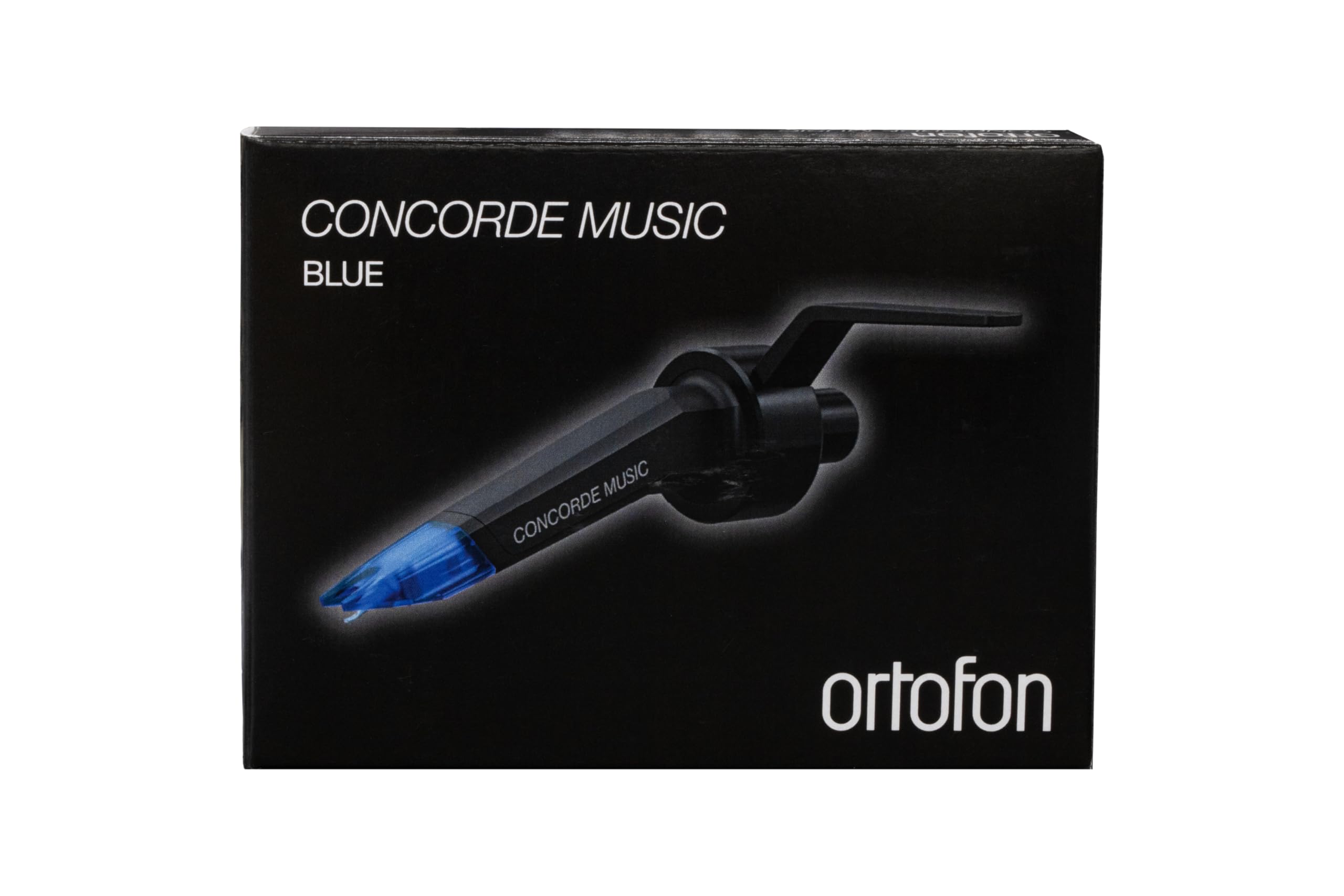 Ortofon Concorde Music Blue Phono Cartridge Tool-Free Installation on S-shaped Tone Arms