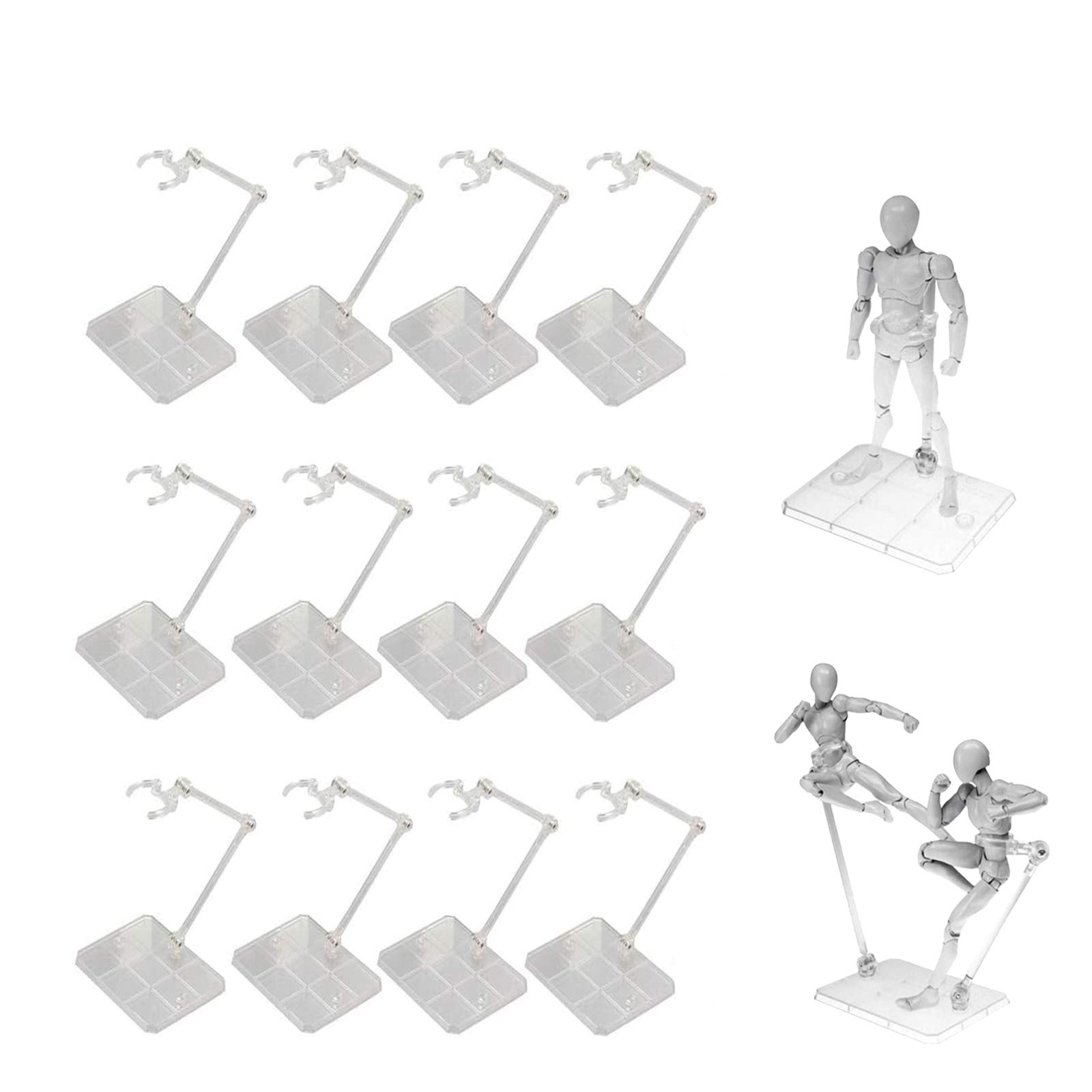 Mua Plastic Model Figure Stand, 12 Piece Base, 1/144 Scale ...
