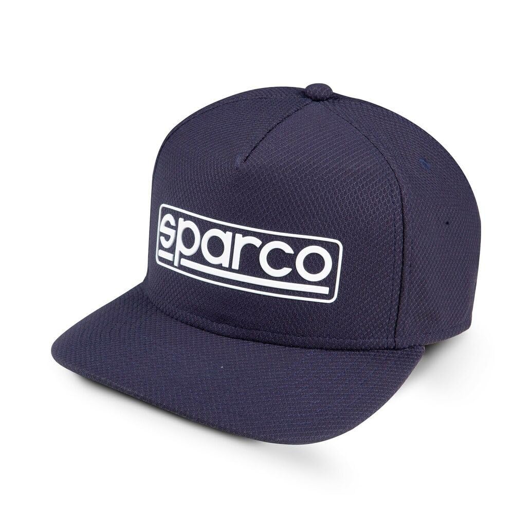 Sparco Stretch Cap Navy Blue Baseball, Standard Unisex Adult