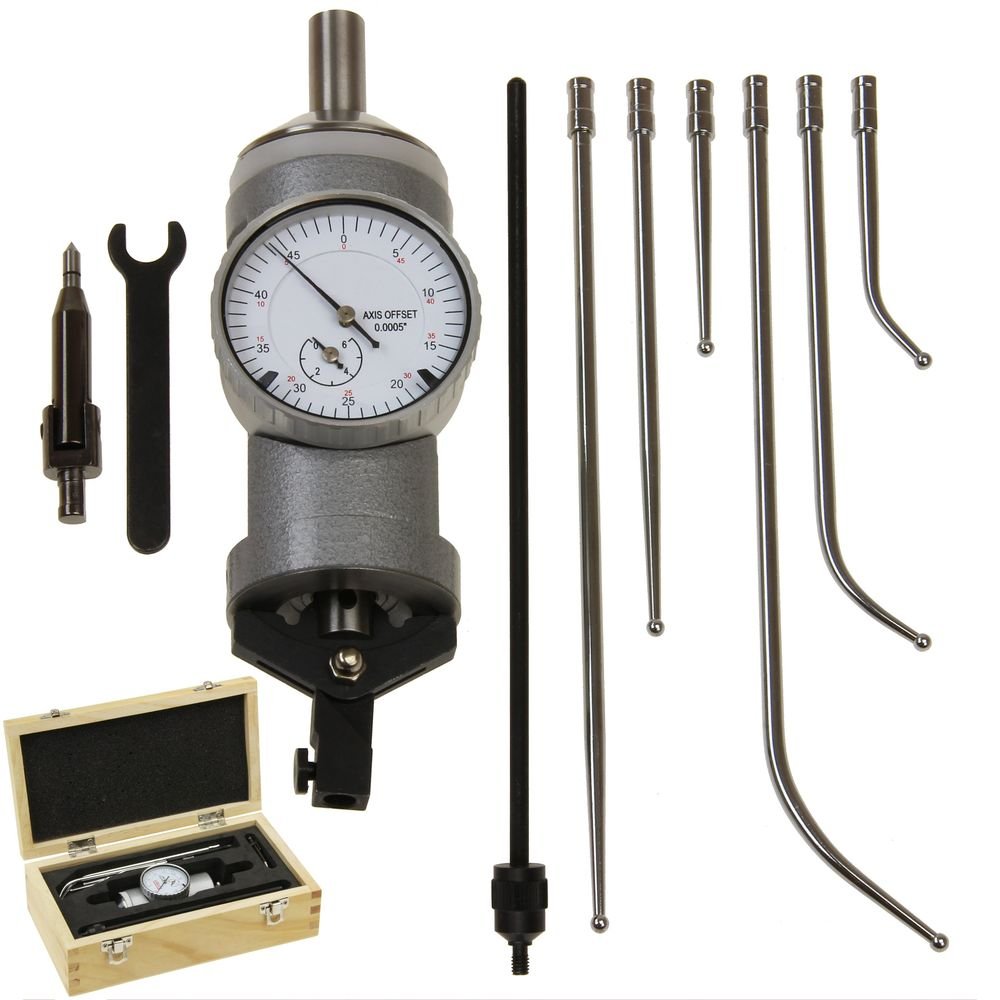 Anytime Tools CoAx Coaxial Test Centering Indicator Complete Set