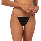 YoleShy 100 PCS Disposable Underwear Disposable Panties and Disposable Bras for Women Spa T Thong Underwear Tanning Wraps