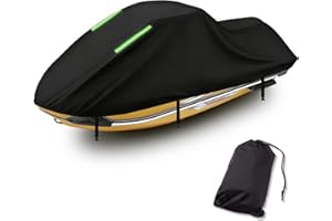 Jet Ski Cover for Yamaha EX Sport 2024-2026, Heavy-Duty 210D Jetski Covers Waterproof with Storage Bag for Outdoor Snow, rain