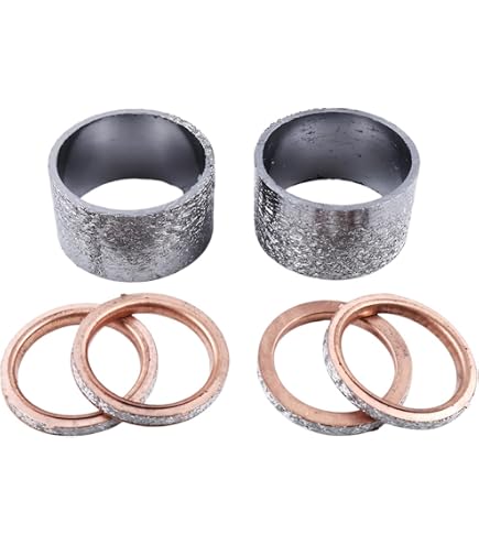 Amazon.com: Caltric 2 Muffler Pipe Gasket Compatible with Yamaha