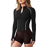 GYM RAINBOW Womens Snatched Workout Jackets Lightweight Zip Up Slim Fit Gym Track Athletic Jackets with Thumb Holes