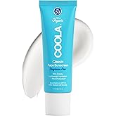 COOLA Organic Face Sunscreen SPF 50 Sunblock Lotion, Dermatologist Tested Skin Care for Daily Protection, Vegan and Gluten Free, Fragrance Free, 1.7 Fl Oz.