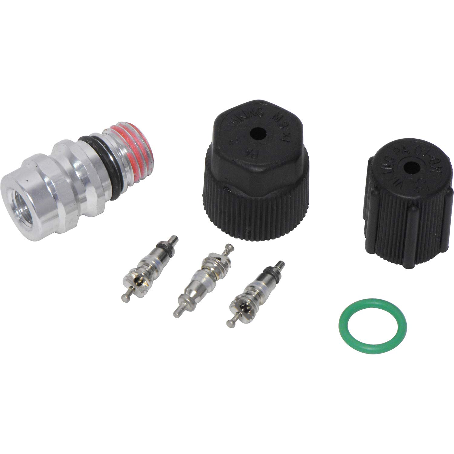 A/C System Valve Core and Cap Kit Global 1311422