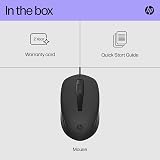 HP 150 Wired Mouse USB Type-A 1600 DPI Ambidextrous Black view 6