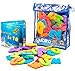 gufolino Baby Bath Toys - 36 Foam Letters and Numbers + Bathtub Toys Organizer and Inflatable Waterproof Book for Toddlers (Multicolor)