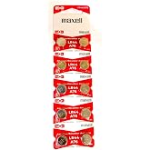 Maxell LR440-10PK LR44 Batteries (Pack of 10)