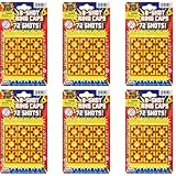 Bundle 8-shot Plastic Ring Capsules 6 Sheet 432 Unit Shot Included Silver Deputy Sheriffs Badge Imprints Plus _ C6