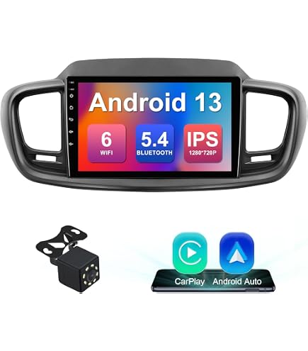 Kunfine 9" Android Car Stereo For Toyota Corolla 2017-2019 - Apple CarPlay & Android Auto, GPS, Backup Camera, 2GB RAM + 64GB ROM