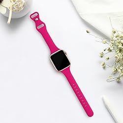 Slim Thin Narrow Bands Compatible with Apple Watch