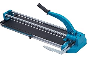 Euker Manual Tile Cutter,48 inch Porcelain Ceramic Tile Cutter With Tungsten Carbide Cutting Wheel,Infrared Positioning, Anti-Skid Feet for Professional Installers or Beginners