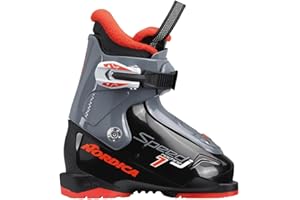 NORDICA Junior Speedmachine J 1 Ski Boots | Warm Comfortable Durable Lightweight Insulated Downhill Ski Boots for Children
