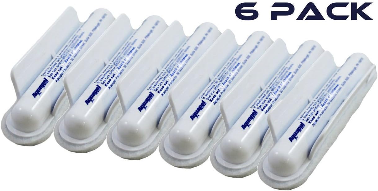AQUAPEL Applicator (6) Windshield Glass Treatment Water Rain Repellent Repels