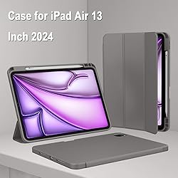 ZryXal New iPad Air 13 Inch Case M2 2024 with