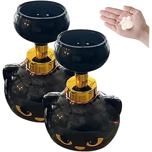 Cat Paw Print Soap Dispenser, Adorable Refillable Pump Bottle, for Home，2pcs