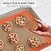 MMmat Silicone Baking Mat - Best German Silicone - Non Slip Silicone Baking Sheet, Non Stick Reusable Silicone Mats for Baking, Oven Liner, Counter Mat, 2 Half Sheets Mats + 1 Macaron Cookie Sheet