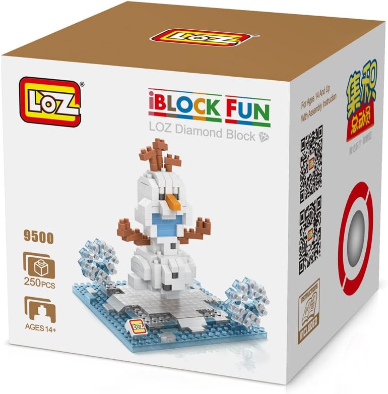 iBlock Fun Building Blocks – Miniature Loz – Olaf Frozen
