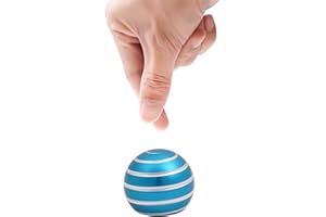 SAMISOLER Desk-Fidget-Kinetic-Toys Cool-Gadgets: Cool-Stuff Thing Game Toy for Adult Teen Children Kid, Optical-Illusion Stress Relief Gifts for Man Women Home Office School Christmas Spinning Up 180 Seconds