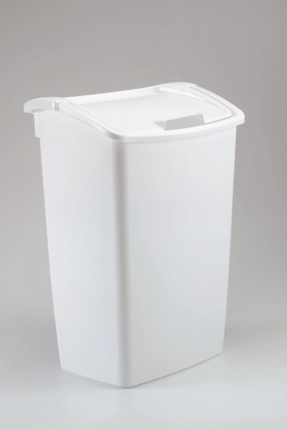 Rubbermaid FG280300BISQU Dual-Action Swing Lid Trash Can for Home, Kitchen, and Bathroom Garbage, 11.25 Gallon, Off-White Bisque, 45-quart, Tan: Home & Kitchen