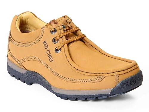 red chief rust casual shoes