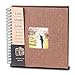 Photo Album for 600 4x6 Photos Leather Cover Extra Large Capacity for Family Wedding Anniversary Baby Vacation (Linen Brown, 200