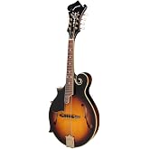 Oscar Schmidt OM40LH Left Handed F-Style Mandolin, Tobacco Sunburst Lefty