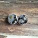 Pair - Eternal Galaxy Glass Essential Oil Ear Plugs Organic Handmade Ceramic double-flared body jewelry (10mm l 00g)
