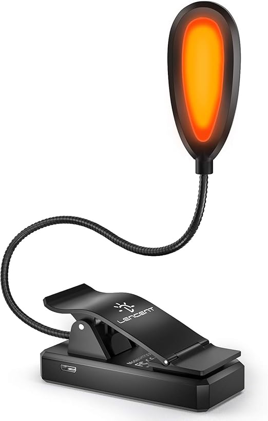 lencent luz de lectura lampara de