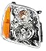 1A Auto Headlights Headlamps Left & Right Pair Set of 2 for 07-13 GMC Yukon SUV