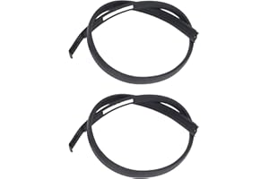Car Roof Molding Trim,2Pcs Roof Drip Molding Weatherstrip 755510C050 Replacement for Double Cab 2007 to 2020