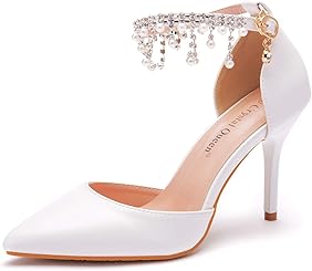 White formal heels Outlet