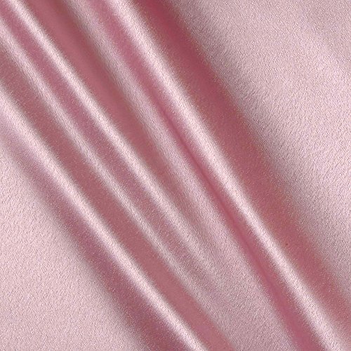 Ben Textiles Inc. Crepe Back Satin Pink Fabric By The Yard