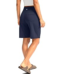 G Gradual Women's Bermuda Long Shorts with Pockets