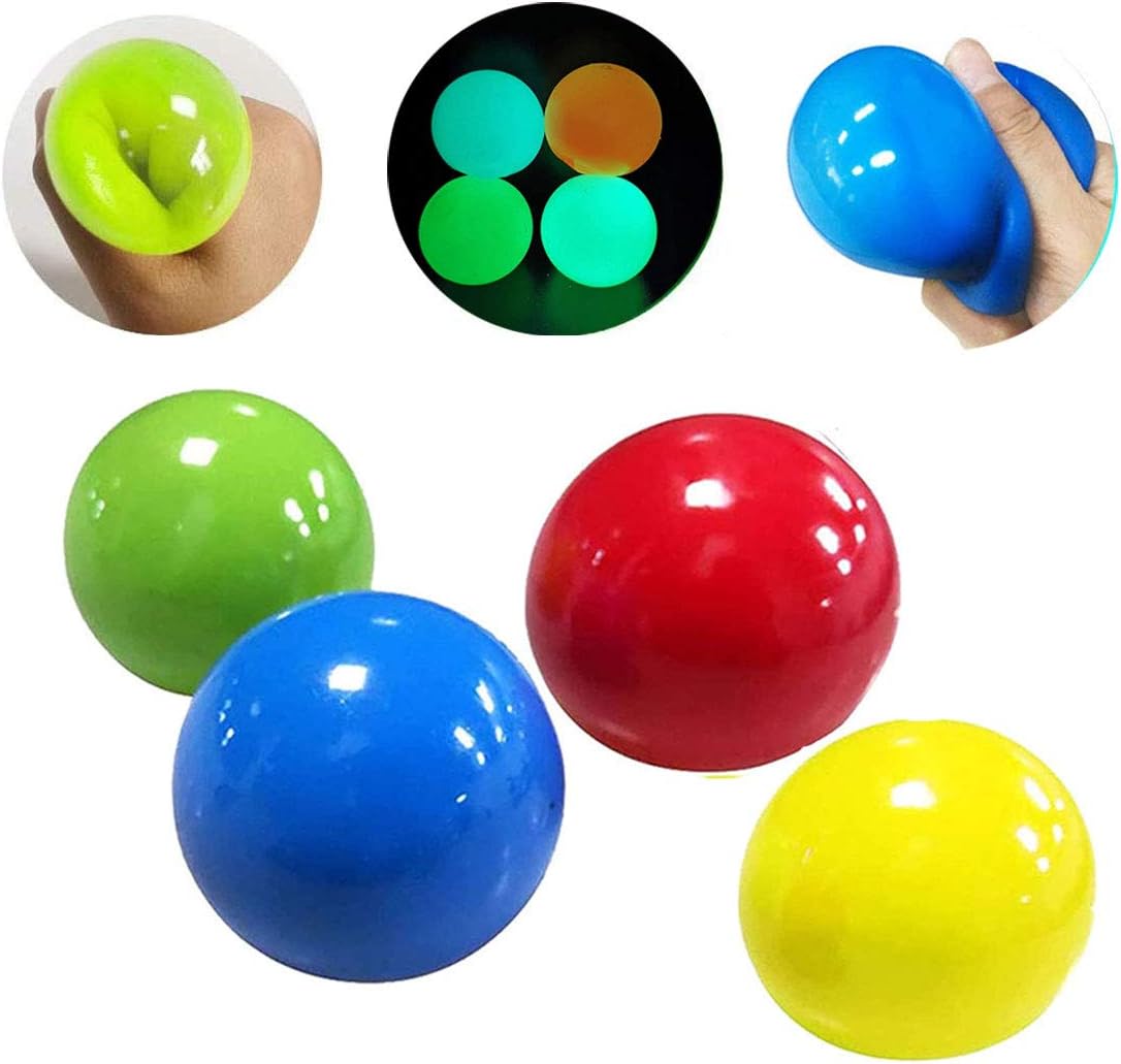 glow balls that stick to the ceiling