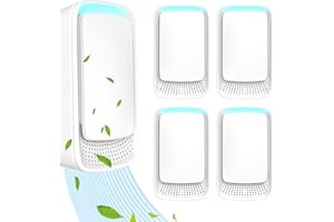 YAINDHI Plug In Air Purifier - Ionizer Air Purifier, Negative Ion Technology for Home Quiet Operation Negative Ion Air Purifier for Bedroom, Office,Pet Room,Bathroom White (4)