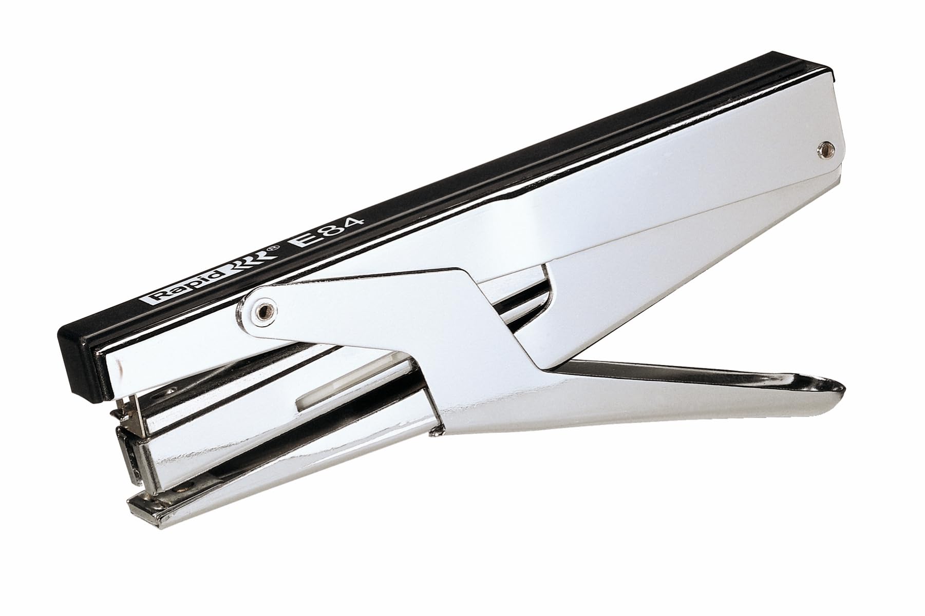 Rapid E84 Economy Stapling Pliers, 15 Sheet Capacity, Uses 8/4 Bébé Staples, Automatic Staple Feeder, Metal and Plastic, Silver/Black, 21310300