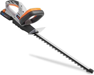 VonHaus Hedge Trimmer Cordless 20V 45cm Dual Action Blades Battery Charger