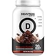 Devotion Nutrition Protein Powder Blend | Gluten Free, Keto Friendly, No Added Sugars | 1g MCT | 20g Whey & Micellar Protein | 2lb Tub (Brownie Batter) Packaging May Vary