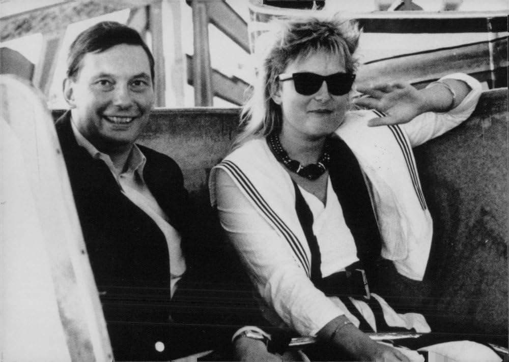 Vintage photo of Paul with of olivia Channon