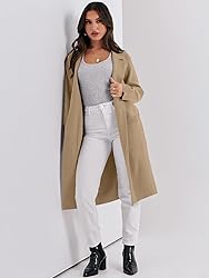 ANRABESS Cardigan for Women Dressy Oversized Open