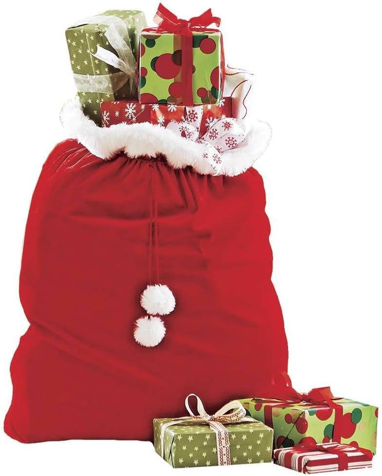 Gift Sack with Cord Drawstring 