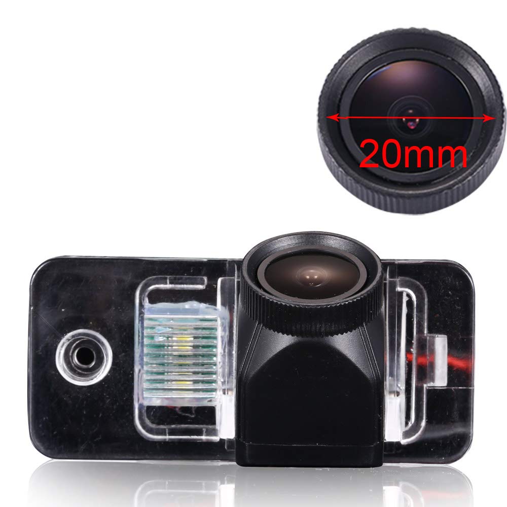 20mm New HD Lens license plate rear view camera for Audi A3 S3 8P 8V Limousine Sportback Cabriolet/4 S4 Avant B6 B7 B8 8K 8H 8E Limo Cabrio/A5 8T 8F MK1/A6 A6L C6 C7 S6 4F 4G Avant kombi Allroad