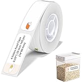 NIIMBOT D11 Label Maker Tape Adapted Label Print Paper Standard Laminated Office Labeling Tape Replacement (Food)