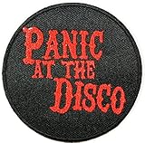 Panic At the Disco Rock Band Logo Vest Jacket Hat Hoodie Backpack Patch Iron On