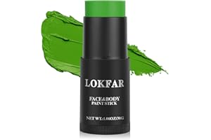 DATANSUN Green Face Paint, Cream-based Body Paint Stick【Larger Capacity】【High Pigment】【Long Lasting】Professional Paint Makeup Product For Halloween/Masquerade/Cosplay/Movie Makeup, 1.06 Oz/30g