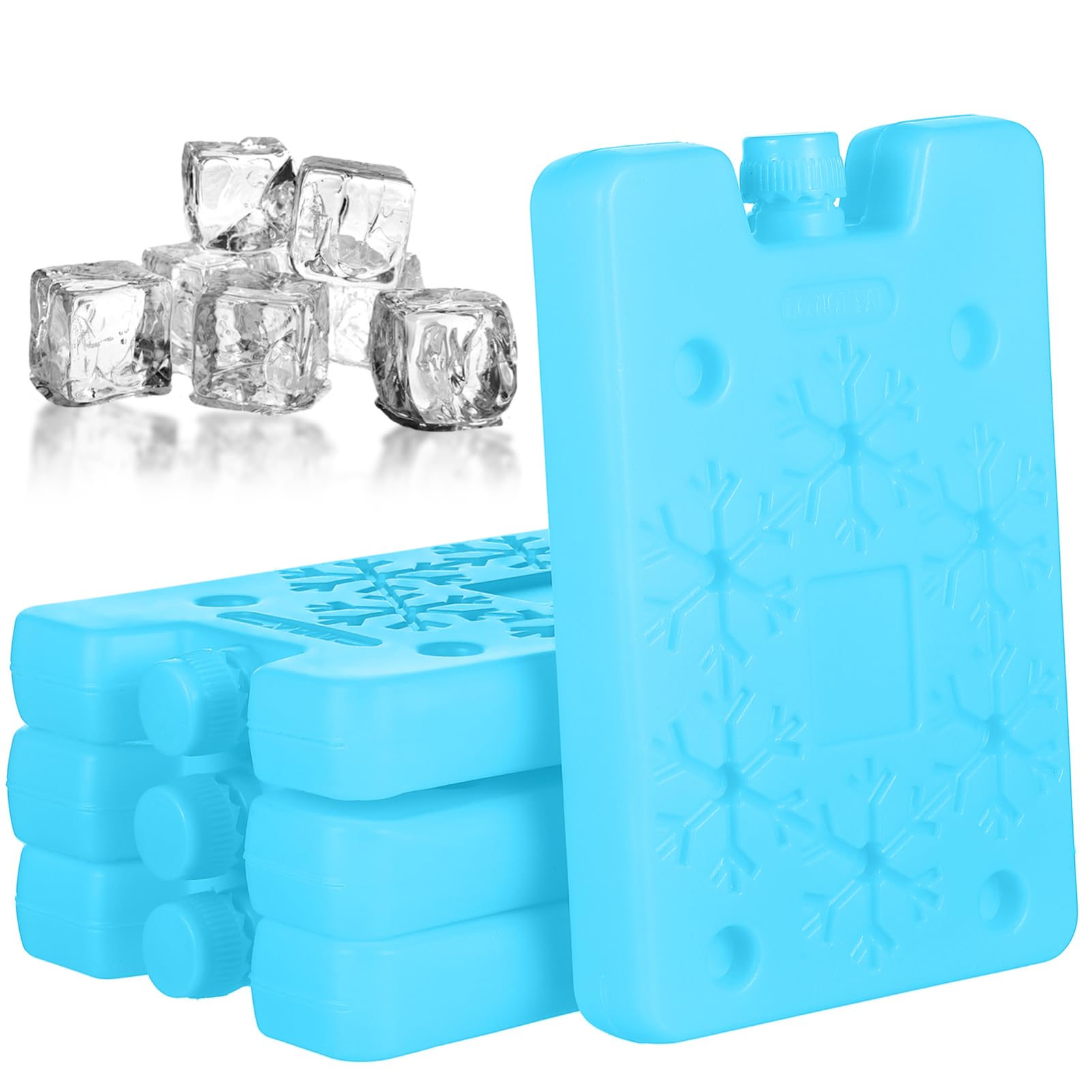 Toddmomy 4 Pcs Packs Ice Box Air Conditioner Fan Cooler Blocks Ice Blocks Freezer Blocks Ice Bag Ice Pop Bags Pe