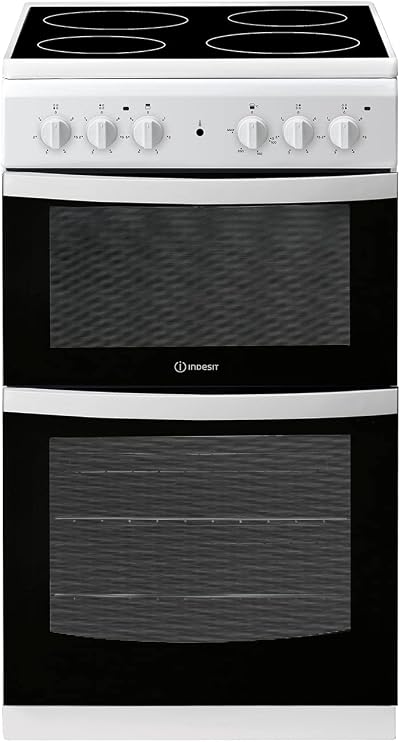Indesit Freestanding ID5V92KMW 50cm Electric Cooker White